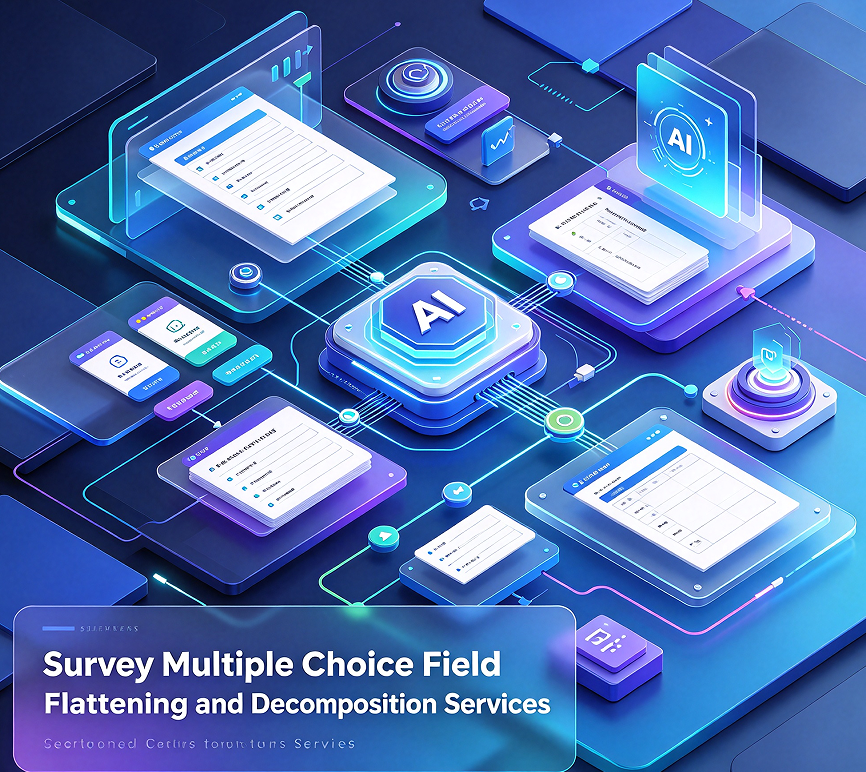 Survey Multiple Choice Field Flattening and Decomposition Services