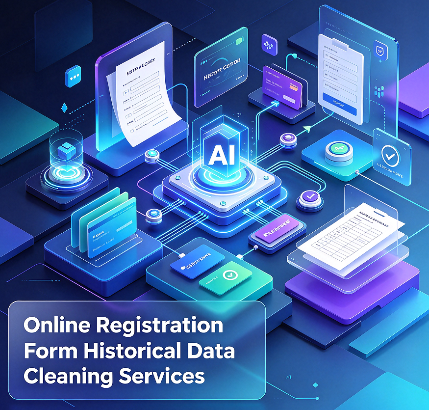 Online Registration Form Historical Data Cleaning Services