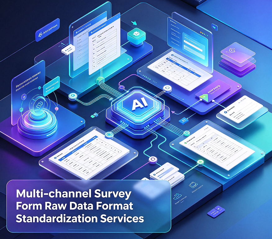 Multi-channel Survey Form Raw Data Format Standardization Services