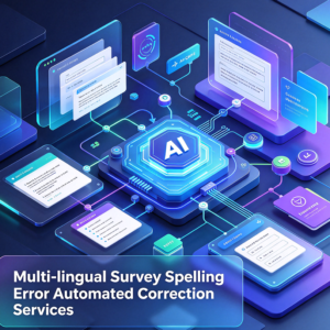 Multi-lingual Survey Spelling Error Automated Correction Services